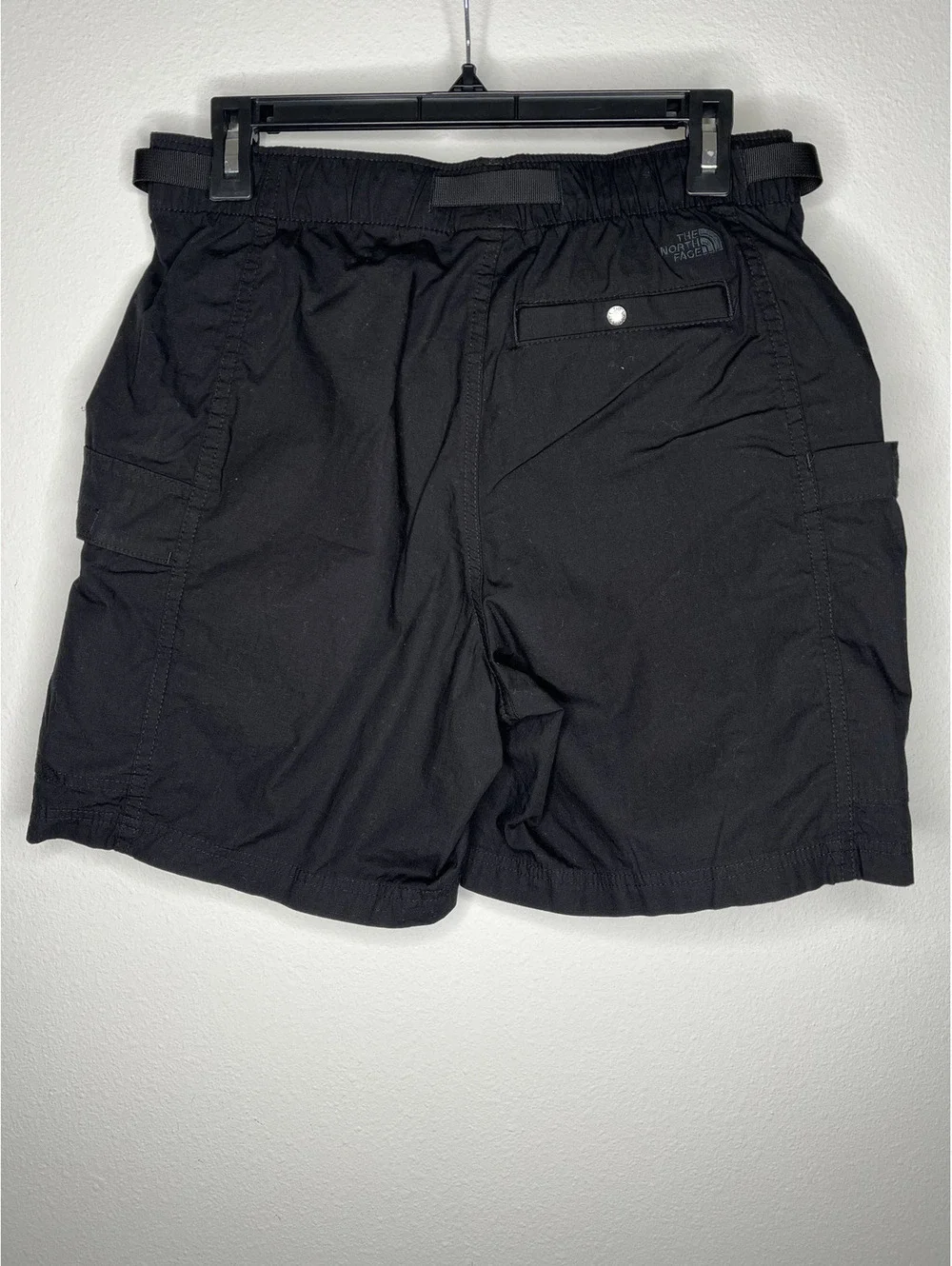 NWT The North Face Men's Black/Ripstop Cargo Regular Fit Shorts Size Small